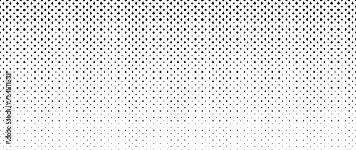 Blended black square shape on white for pattern and background, Abstract geometric texture collection design. 