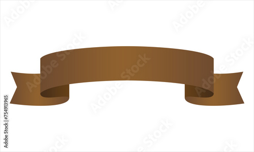 Ribbon shape vector which can be used to support your design and of course it's free and the color can be changed according to your needs