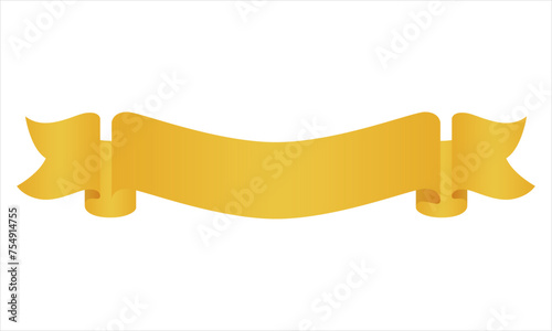 Ribbon shape vector which can be used to support your design and of course it's free and the color can be changed according to your needs