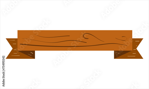 Ribbon shape vector which can be used to support your design and of course it's free and the color can be changed according to your needs