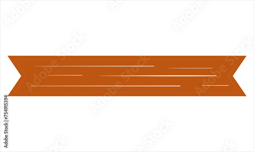 Ribbon shape vector which can be used to support your design and of course it's free and the color can be changed according to your needs