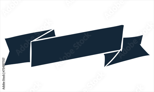 Ribbon shape vector which can be used to support your design and of course it's free and the color can be changed according to your needs
