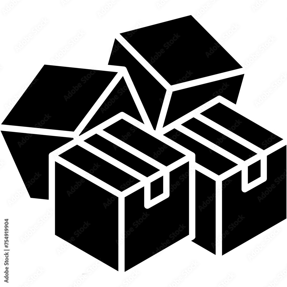 Box Package Icon Box Package Icon