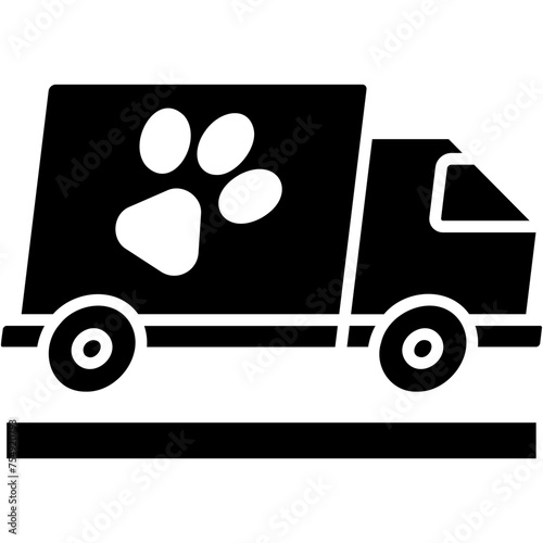 Pet Delivery Icon