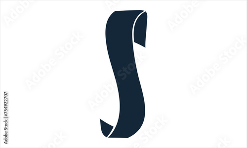 Ribbon shape vector which can be used to support your design and of course it's free and the color can be changed according to your needs