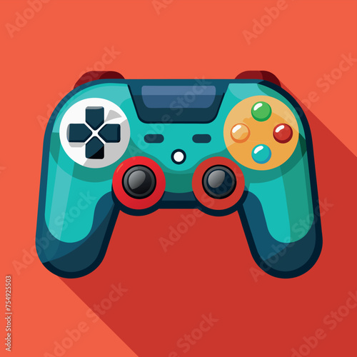 Sport Joystick logo vector graphic image of a joystick from a video game.