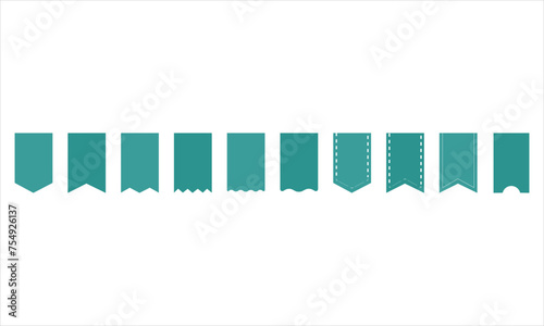 Ribbon shape vector which can be used to support your design and of course it's free and the color can be changed according to your needs