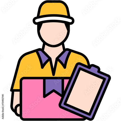 Courier Illustration