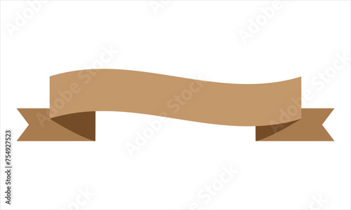 Ribbon shape vector which can be used to support your design and of course it's free and the color can be changed according to your needs
