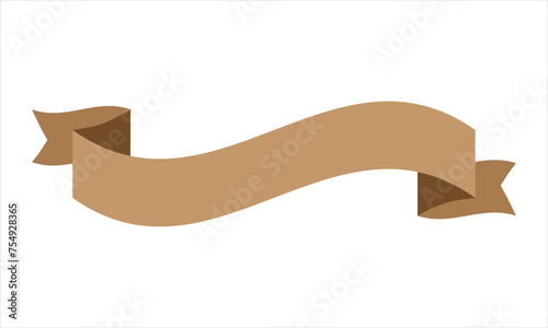 Ribbon shape vector which can be used to support your design and of course it's free and the color can be changed according to your needs