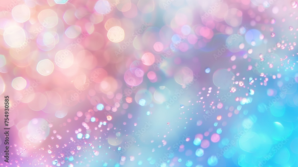 Beautiful pastel bokeh background. Bokeh pastel rainbow lights. Generated by artificial intelligence. Beautiful pastel bokeh background. Bokeh pastel rainbow lights. Generated by artificial intelligence.