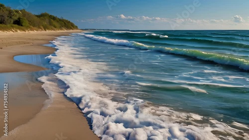 Morning Beach Serenity photo