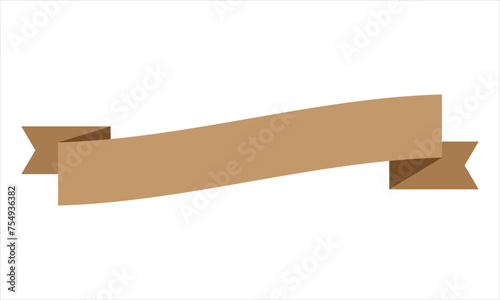 Ribbon shape vector which can be used to support your design and of course it's free and the color can be changed according to your needs