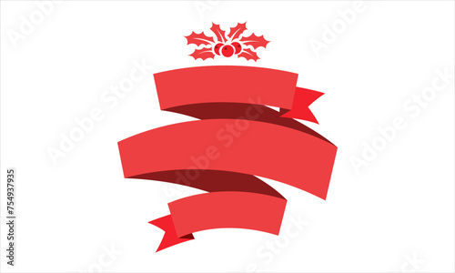Ribbon shape vector which can be used to support your design and of course it's free and the color can be changed according to your needs