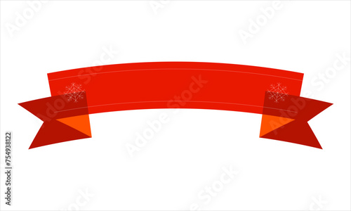 Ribbon shape vector which can be used to support your design and of course it's free and the color can be changed according to your needs