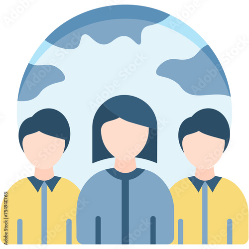 Society People Illustration