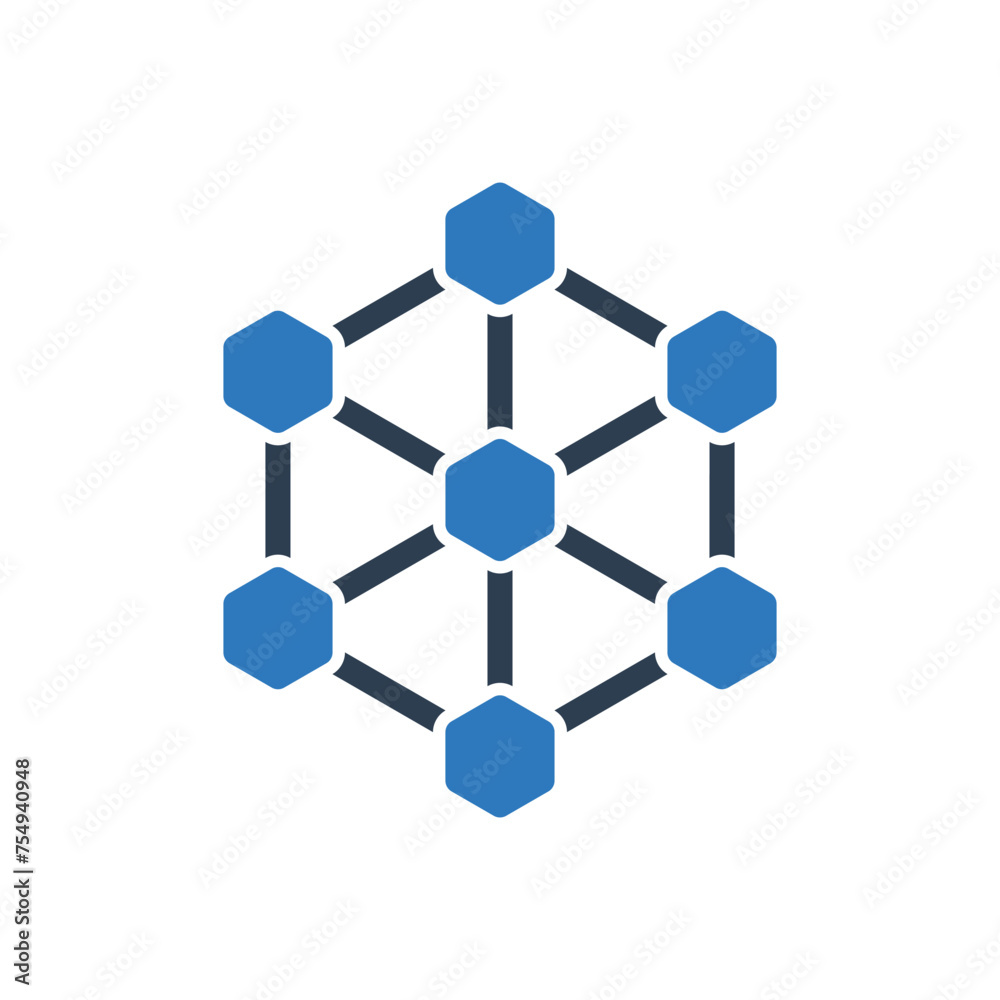 Decentralized Icon - Centralized Icon Decentralized Icon - Centralized Icon