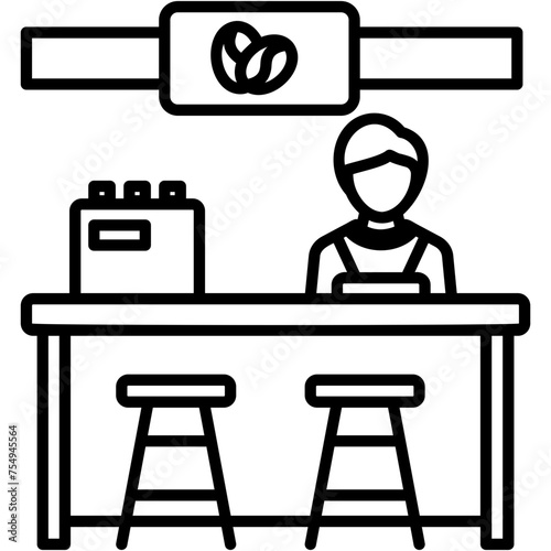 Coffee Bar Icon