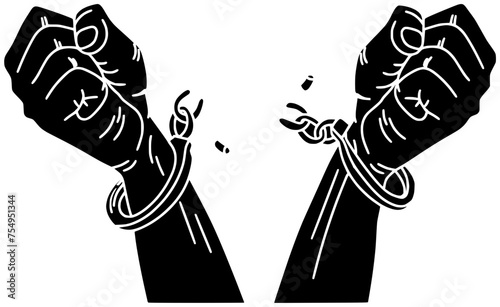 justice illustration crime silhouette law logo police icon prison outline jail criminal prisoner arrest punishment chain security handcuff scene shape prisoner arrest for vector graphic background