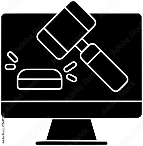 law illustration document silhouette lawyer logo justice icon legal outline hammer judge court business gavel attorney contract legislation judgment shape court business for vector graphic background