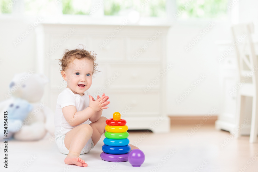 Baby playing with toys. Toy for child. Kids play. Baby playing with toys. Toy for child. Kids play.