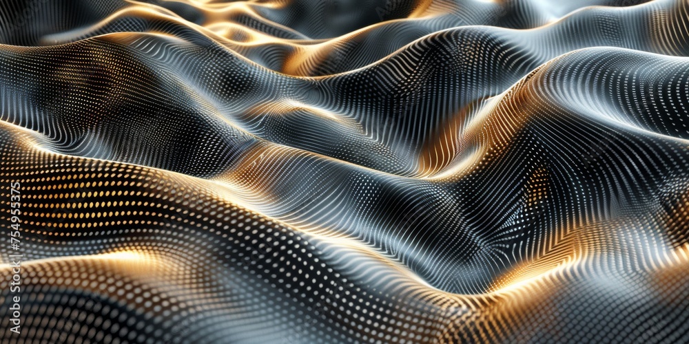 A black and white image of a wave with a yellowish tint A black and white image of a wave with a yellowish tint