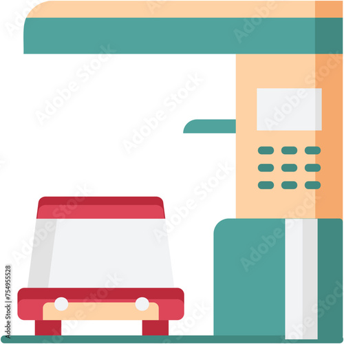 Drive Thru Illustration