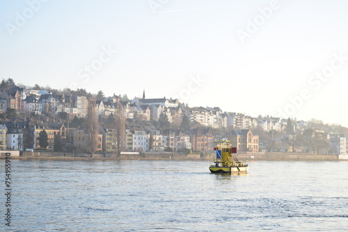 float at the construction site at old Pfaffendorfer Brücke in 2024, before the rebuilding photo