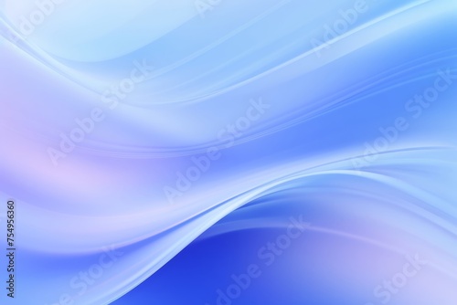 Serene Blue Abstract Background with Smooth Waves