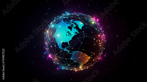 Global network connection concept