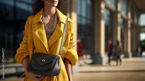 Sum Luxury fashion - Anonymous woman with bag