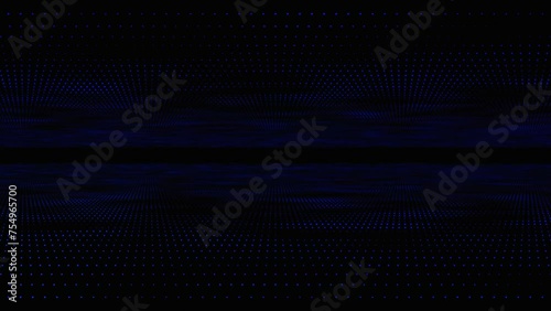 network connection dot and lins aminated backgroundwith blue color. Graphic regular dots grid background.web design. photo