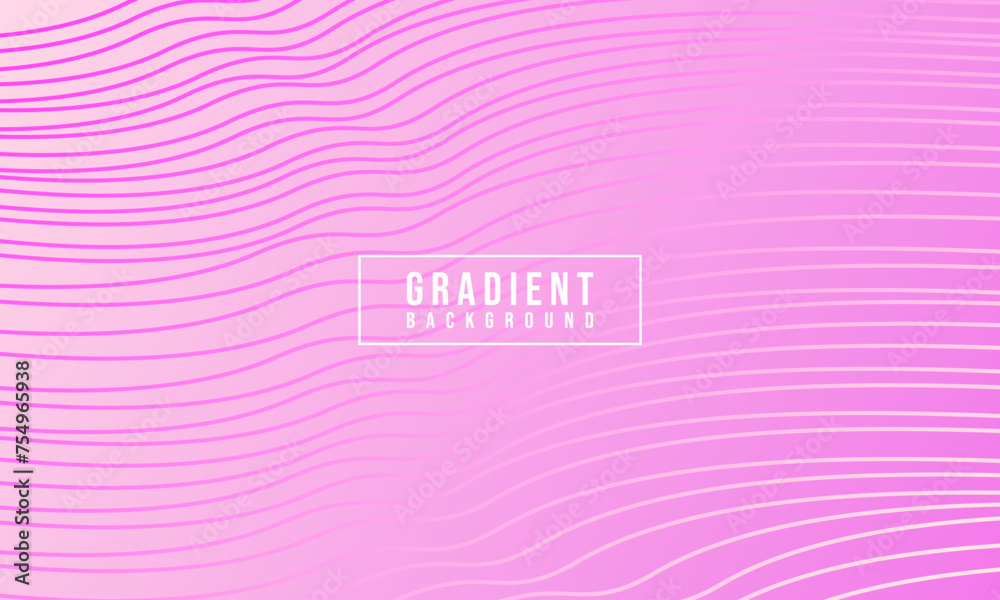 lines pattern gradient creative background vector template illustration