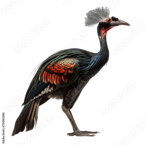 trapia bird isolated on transparent background