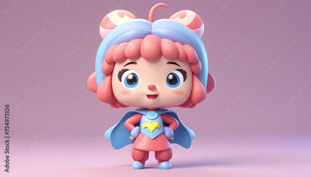 Obraz premium Cute character