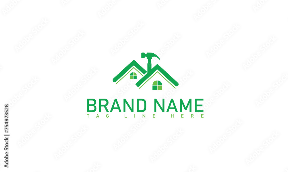 Simple And Elegant Real Estate Logo Design Template For Your Company Simple And Elegant Real Estate Logo Design Template For Your Company