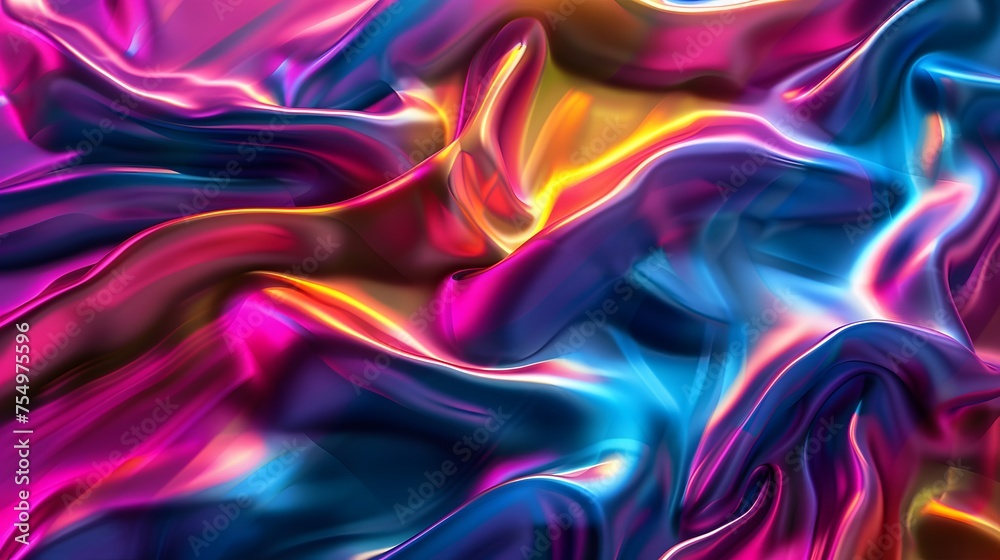 Vibrant Holographic Patterns, Creating Eye-catching Visuals for Creative Projects Vibrant Holographic Patterns, Creating Eye-catching Visuals for Creative Projects