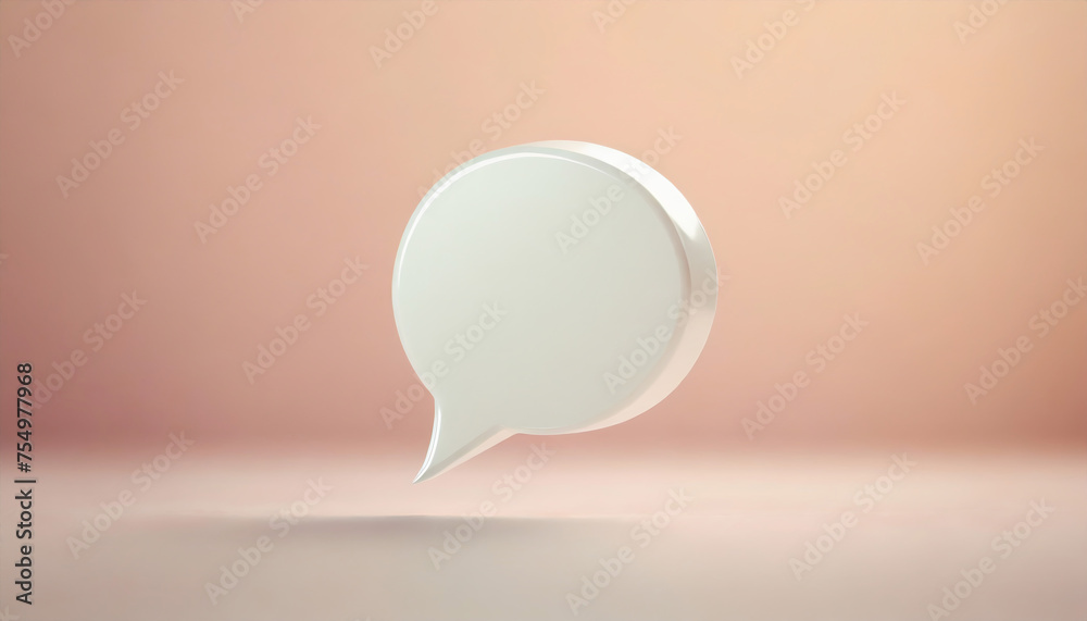 Bubble message, 3d online chat with speech or talk object for social media post. Bubble message, 3d online chat with speech or talk object for social media post.
