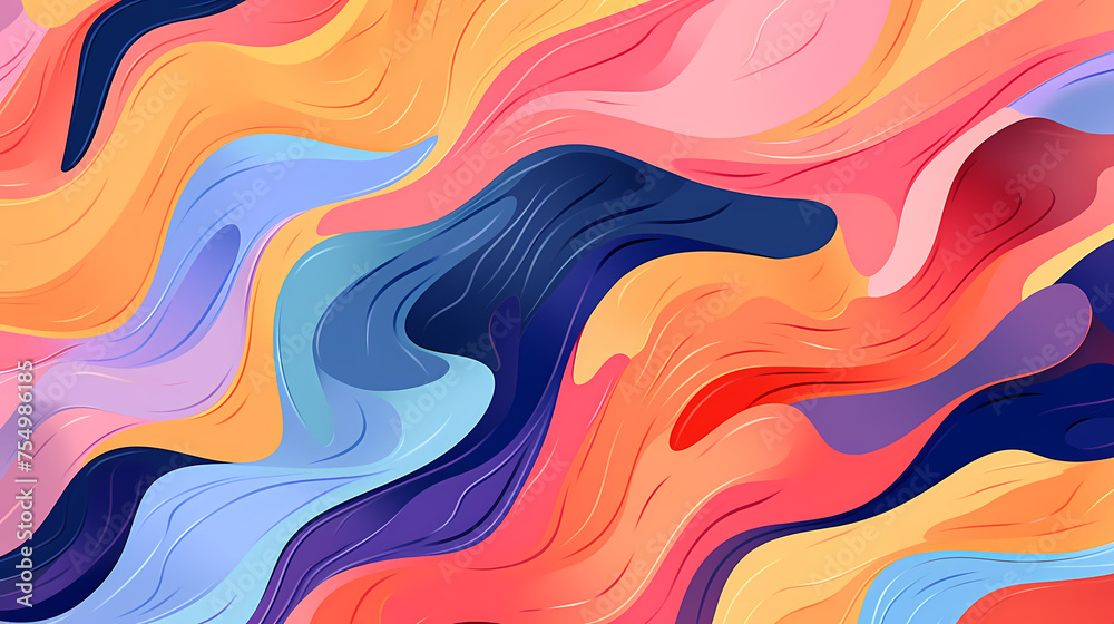 Beautiful abstract artistic colorful pattern background