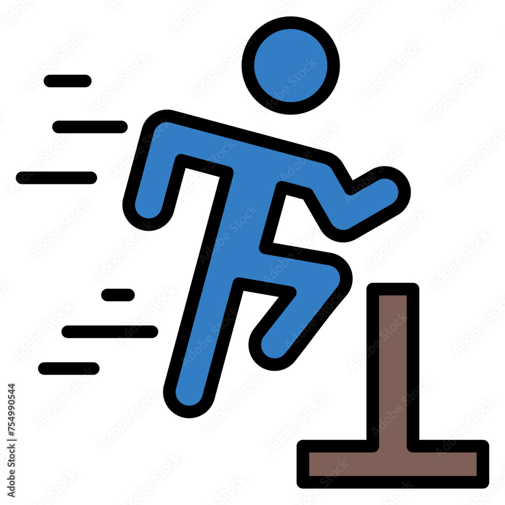 Hurdle Icon Element For Design Hurdle Icon Element For Design