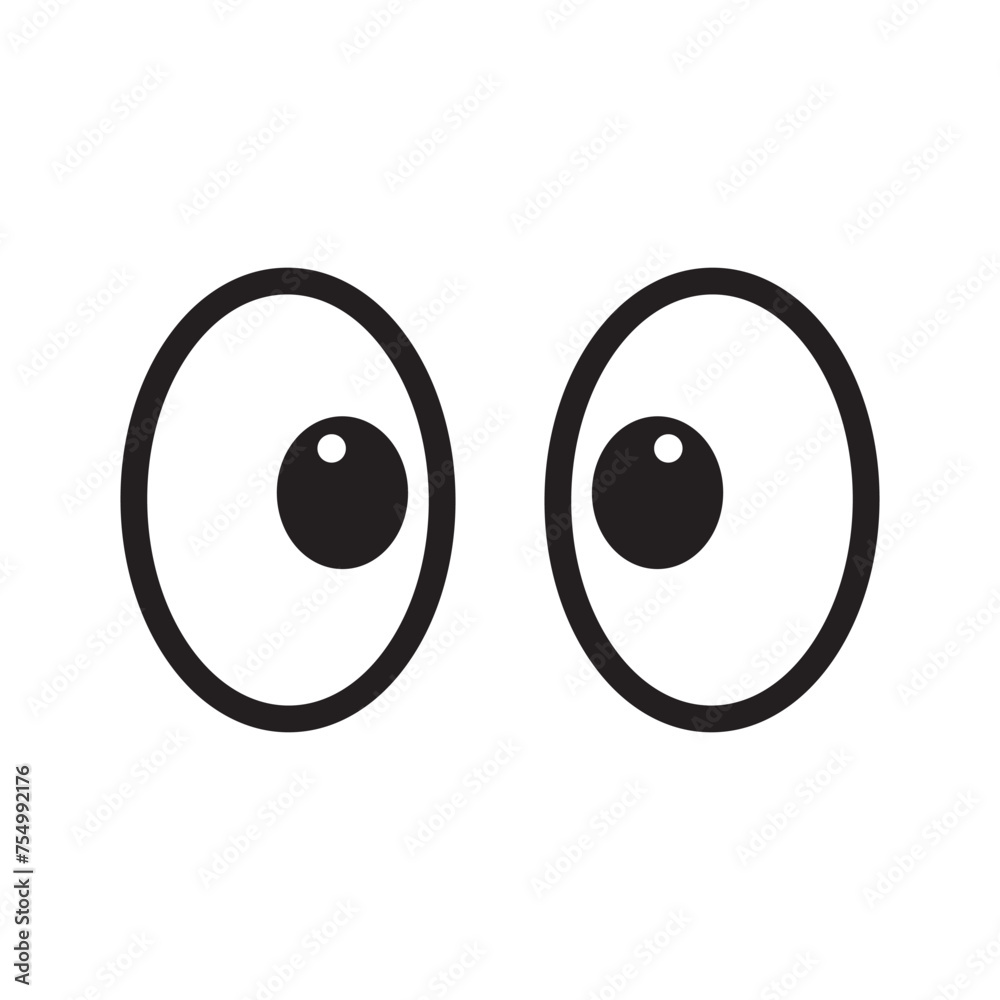 Smile eyes look away. Emoji. A sticker for a chat message. Isolated on white background. vector illustration. EPS 10 Smile eyes look away. Emoji. A sticker for a chat message. Isolated on white background. vector illustration. EPS 10