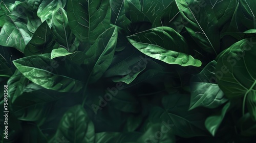 a close up of a green leafy plant with lots of leaves on the top and bottom of the plant.