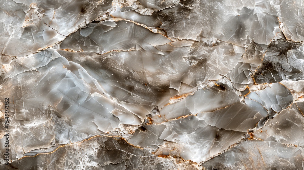 High-Resolution Close-up Texture of Natural Marble Stone for Backgrounds and Designs