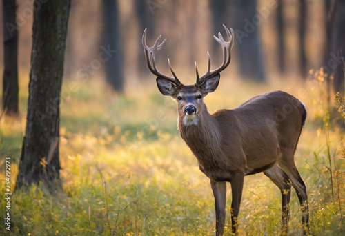 Graceful Creatures of the Forest Exploring Deer Life © Patryk