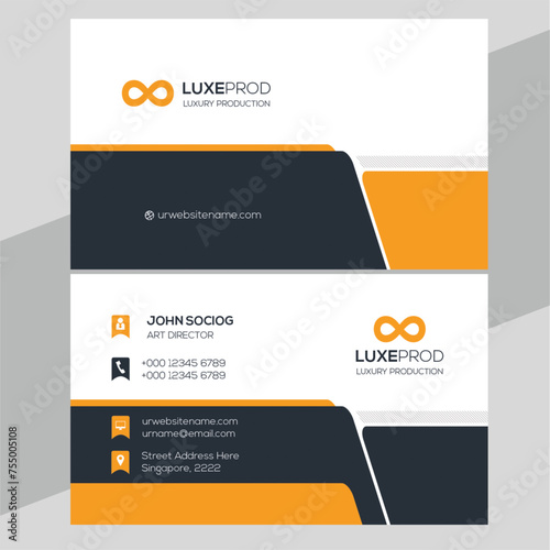 Modern Unique Business Card Design Tamplate