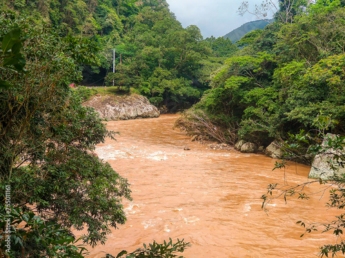 Sumapaz River Basin in Melgar - Tolima – Colombia photo