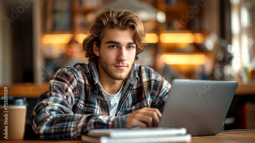 Teenagers plug in for productive homework sessions