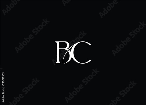 BC creative logo design and initial logo