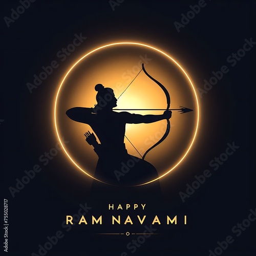 Happy Ram Navami Poster