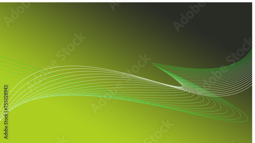 simple green background, beautiful and elegant
